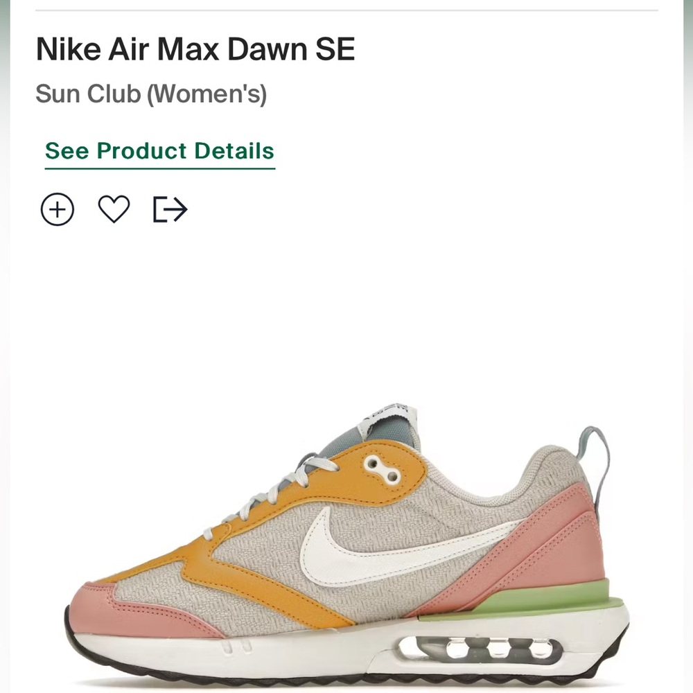 Women’s AIR MAX DAWN SE